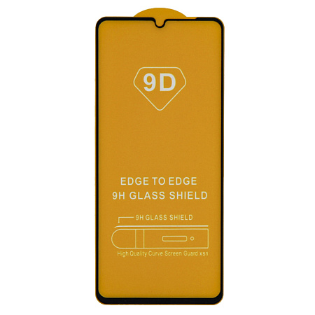 Защитное стекло на Huawei Nova Y72/Y72S, 9D, черный, X-CASE