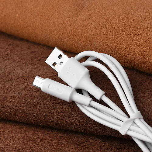 USB Кабель Micro, HOCO, X25, белый