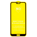 Защитное стекло на Honor 10, 9D, черный, X-CASE