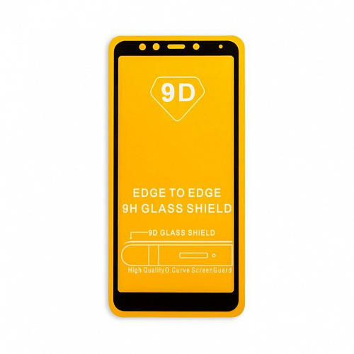 Защитное стекло на Xiaomi Redmi 5, 9D, черный, X-CASE