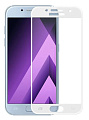 Защитное стекло на Samsung A320F, Galaxy A3 (2017), Silk Screen 2.5D, белый, X-CASE