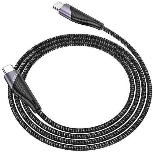 Кабель Type-C на Type-C, HOCO, U95, Fast Charge 60W, черный
