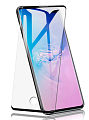 Защитное стекло на Samsung Galaxy S10 Plus, 3D (полная проклейка), черное, X-CASE
