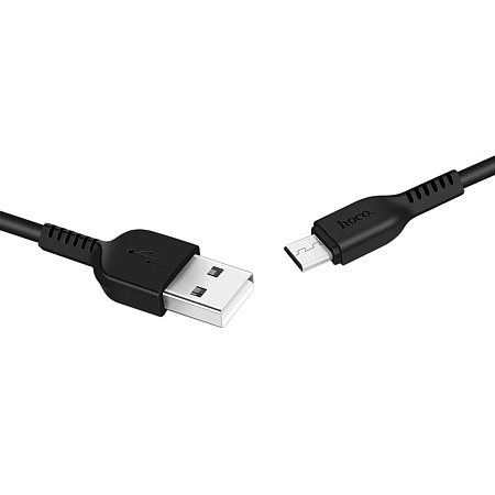 USB Кабель Micro, HOCO, X20, 2M, черный