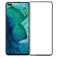 Защитное стекло на Honor View 30/ View 30 Pro/V30/ V30 Pro/Huawei Nova 6, 9D, черный, X-CASE