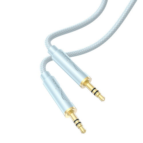 AUX Audio кабель 3,5 мм, UPA30, HOCO, синий