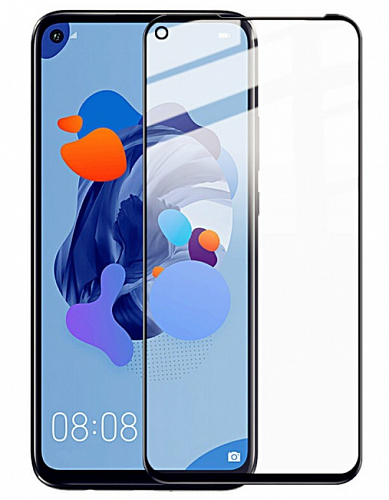 Защитное стекло на Huawei Mate 30 Lite, 9D, черный, X-CASE