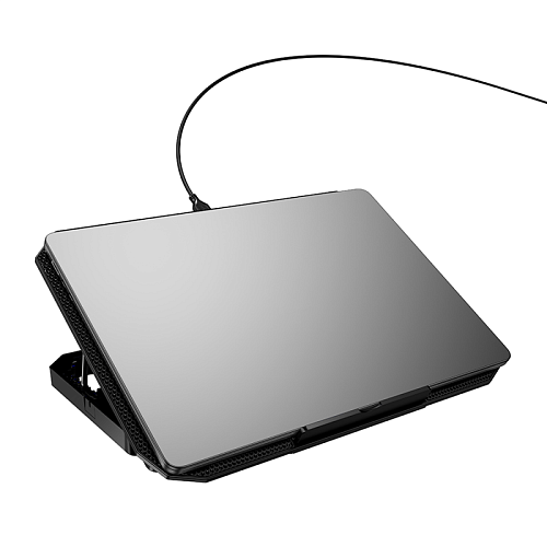 Подставка для ноутбука, GA4, HOCO, с охлаждением, вес: 840 г, черный