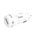 Автомобильное зарядное устройство, 1 USB QC3.0, (Z27A), HOCO, белый