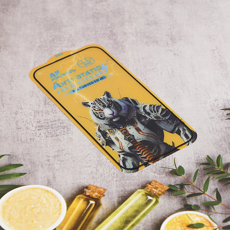 Защитное стекло на iPhone 17 Air, AF 360, прозрачное с черной рамкой, X-CASE