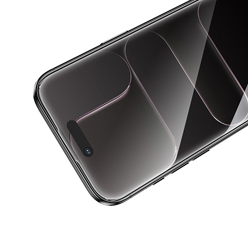 Защитное стекло для iPhone 17 Air, A777 Plus, HOCO, антишпионское, черное