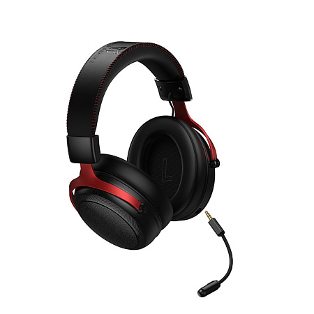 Проводные наушники W116, HOCO, подключение: беспроводное(2,4гГц/BT) проводное(USB-A/USB-C), игровые с микрофоном, черный