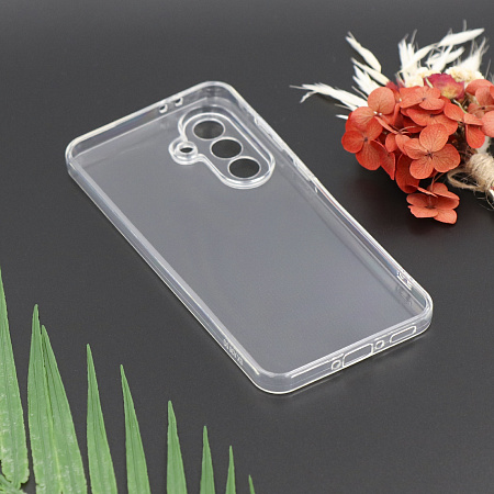 Чехол силиконовый для Samsung Galaxy A36 (5G) / A56 (5G), с защитой камеры, X-CASE, прозрачный