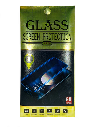 Защитное стекло на Samsung A600F, Galaxy A6 (2018), 9D, черный, X-CASE
