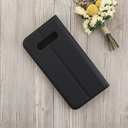Чехол-книжка для Samsung Galaxy S10, X-CASE, боковой, черный
