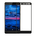 Защитное стекло на Nokia 7, 3D, черный, X-CASE