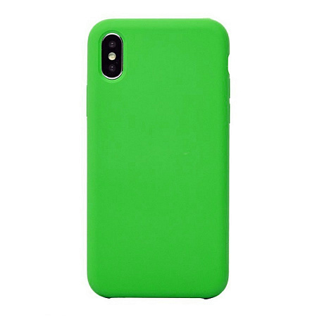Чехол - накладка для iPhone XR, Silicon Case, зеленый