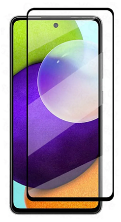 Защитное стекло на Samsung Galaxy M53 (5G)/M62/F62, 9D, черный, X-CASE