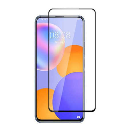 Защитное стекло на Huawei Y9A, 9D, черный, X-CASE