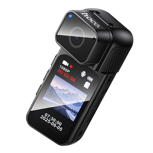 Спортивная камера DV105, НOCO, вес 35,6 г, емкость аккумулятора: 350 мАч,черный