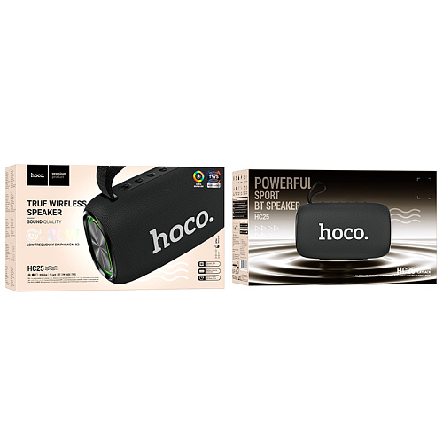 Колонка HC25 Radiante sports BT speaker, HOCO, черный