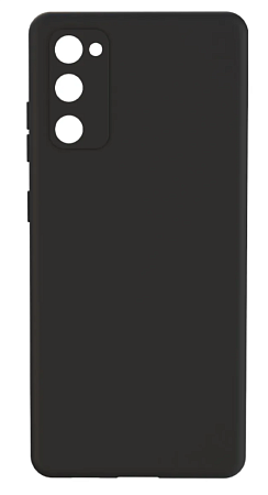Чехол силиконовый для Samsung Galaxy S20 FE/S20 Lite, с микрофиброй внутри, с защитой камеры, X-CASE, черный