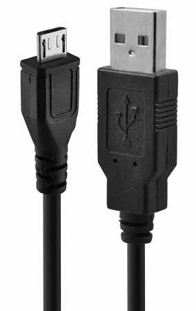 USB дата кабель Micro Usb 3м, черный