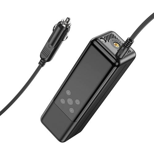 Автомобильный насос ZP5, HOCO, с дисплеем, вес: 510г, черный