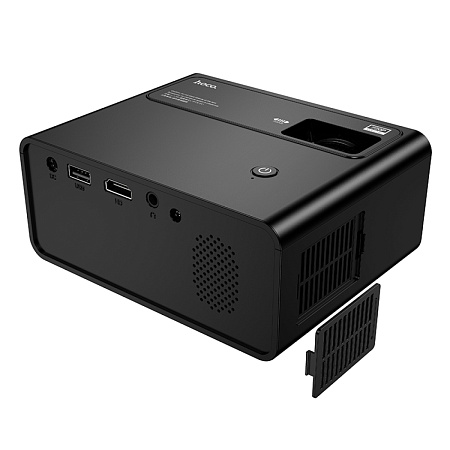 Беспроводной проектор DT6 с функцией дублирования экрана, Носо, разрешение HD 1280*720, черный