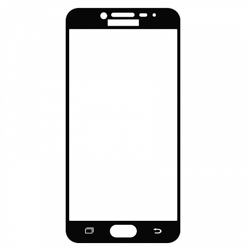 Защитное стекло на Samsung G530H, Galaxy Grand Prime/J2 Prime, 2.5D, черный, X-CASE
