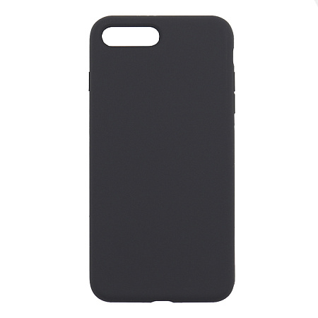 Чехол-накладка для iPhone 7 Plus/8 Plus, Silicon Case, без лого, угольно-серый