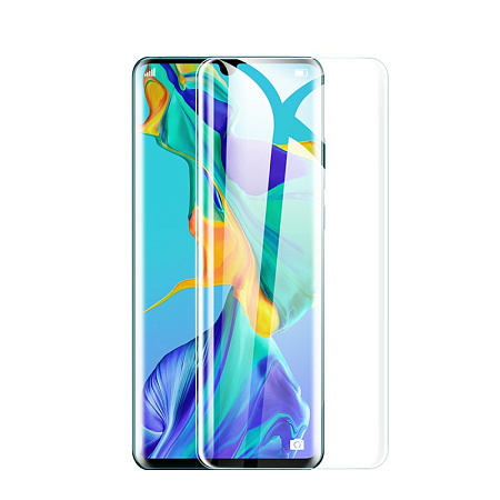 Защитное стекло на Huawei P30(G3), Hoco, Quantum fast attach HD film, прозрачное