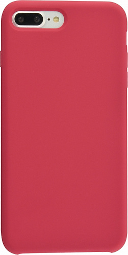 Чехол-накладка для iPhone 7 Plus/8 Plus, Silicon Case, бордовый