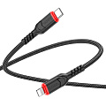 Кабель Lightning to Type-C (PD), HOCO, X59, 3м, черный