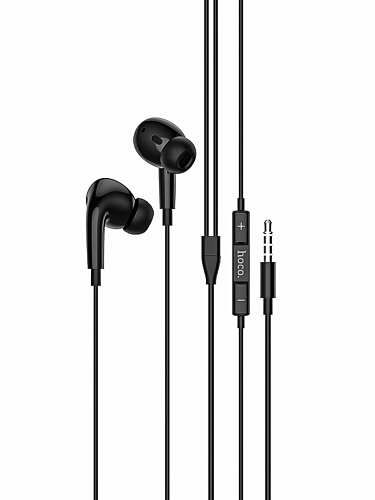 Проводные наушники M1 Pro Original series earphones, вакуумные с микрофоном, HOCO, черные