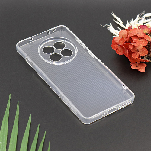 Чехол силиконовый для OnePlus 13R / Ace 5 (5G), с защитой камеры, X-CASE, прозрачный