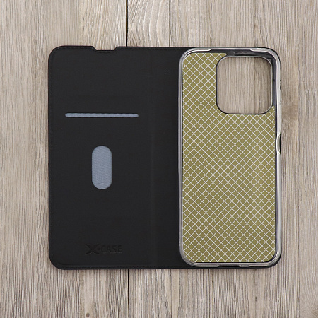 Чехол-книжка для Huawei Honor X8B, X-CASE, боковой, черный