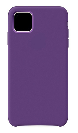 Чехол - накладка для iPhone 11, Silicon Case, фиолетовый