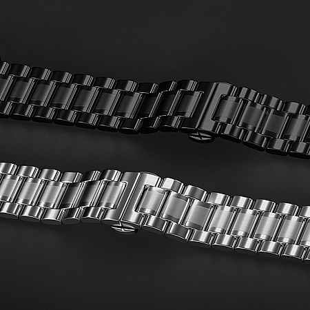 Ремешок на руку для Apple Watch 44/45/46/49 мм, HOCO, WA32, стальной, черный