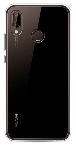 Чехол силиконовый для Huawei Nova 3, прозрачный