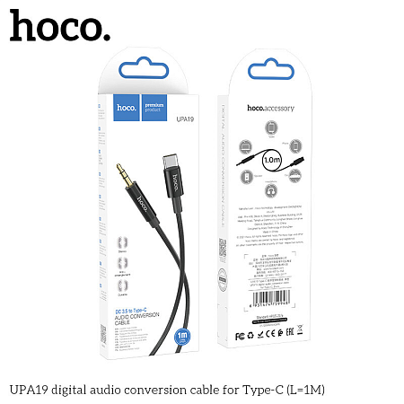 AUX Audio  3,5   Type-C, UPA19, HOCO, 