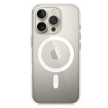 Чехол силиконовый для iPhone 16 Pro, Магнитный (MagSafe), X-CASE, прозрачный