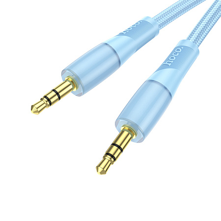 AUX Audio кабель 3,5 мм, UPA25, HOCO, синий