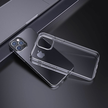 Чехол силиконовый для iPhone 13 Pro Max (6.7), Light series TPU, HOCO, прозрачный