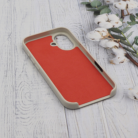 Чехол-накладка для iPhone 16, глянцевый, магнитный (MagSafe), без лого, X-CASE, белый