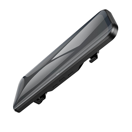 Видеорегистратор DV16, HOCO, зеркало заднего вида, камера заднего вида, черный