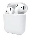 Чехол силиконовый для Airpods 1/Airpods 2 case, X-CASE, белый