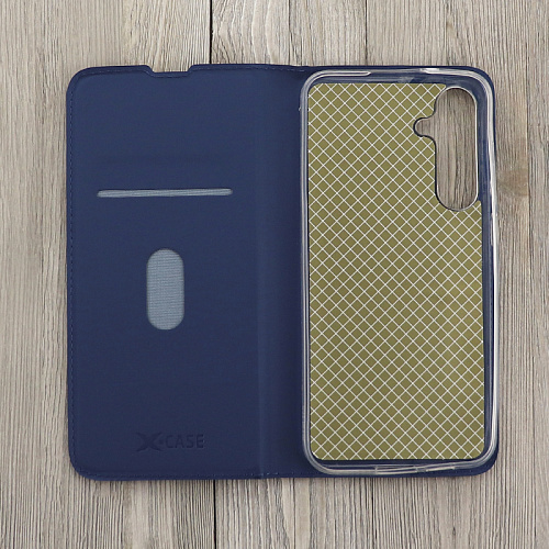 Чехол-книжка для Samsung Galaxy A24 (5G), X-CASE, боковой, синий
