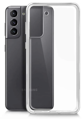 Чехол силиконовый для Samsung Galaxy S21 Plus/S30 Plus, X-CASE, прозрачный