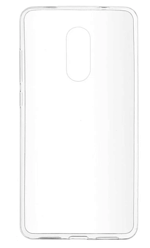 Чехол силиконовый для Xiaomi Redmi Note 4/Note 4X, прозрачный